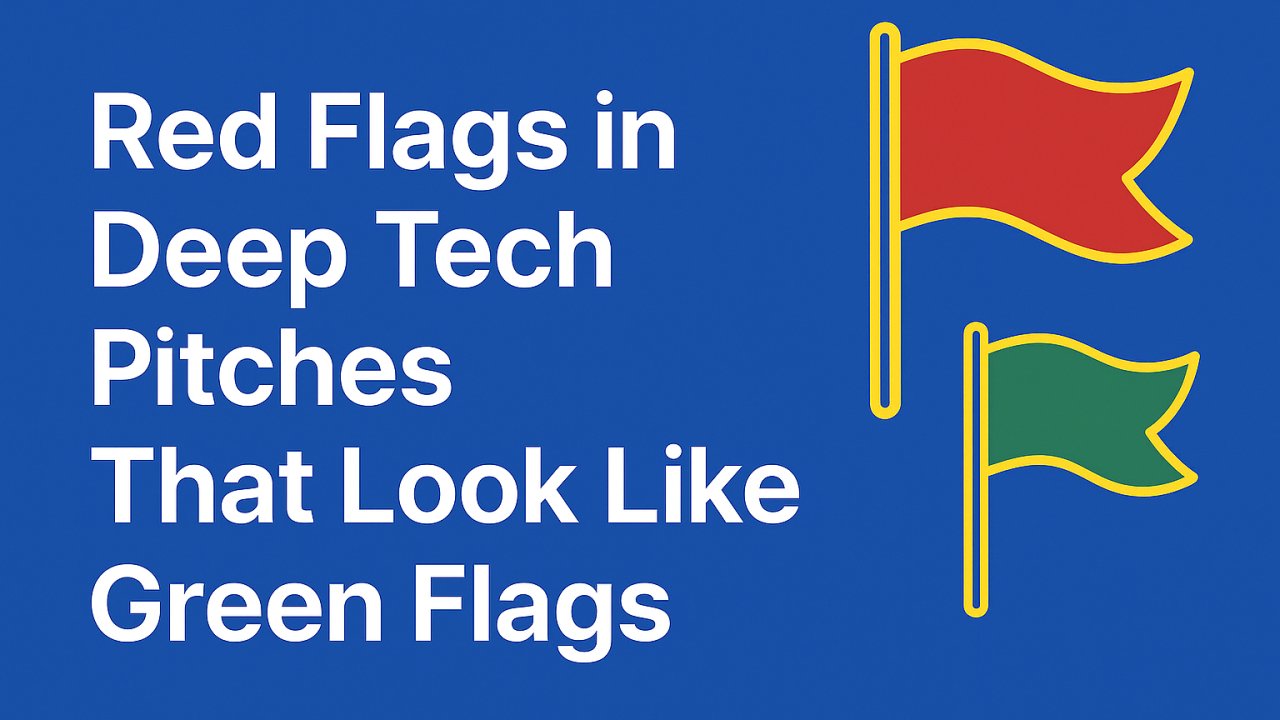 rahulgchaudhary's tweet card. And how founders can reframe them to earn trust, not skepticism In deep tech, the most dangerous signals aren’t the obvious red flags. They’re the ones that look like green flags — until you dig...