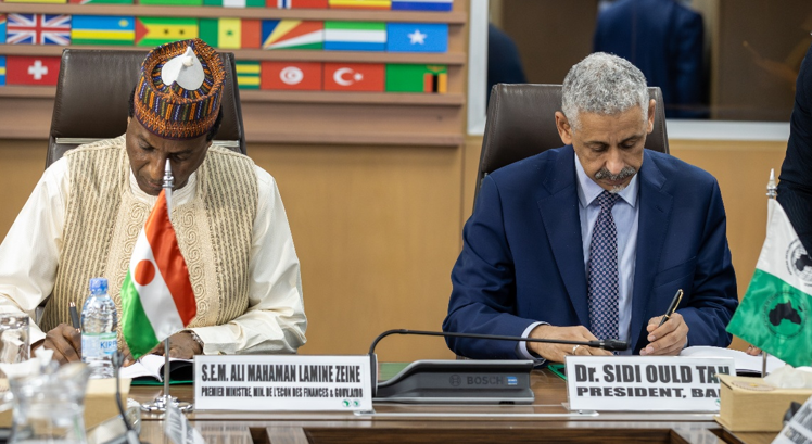 arps_media's tweet card. The African Development Bank and Niger signed a $144.7M deal to boost energy access, private sector growth, and social inclusion through the PAGSEC program, aiming for 30% electricity access and 240...