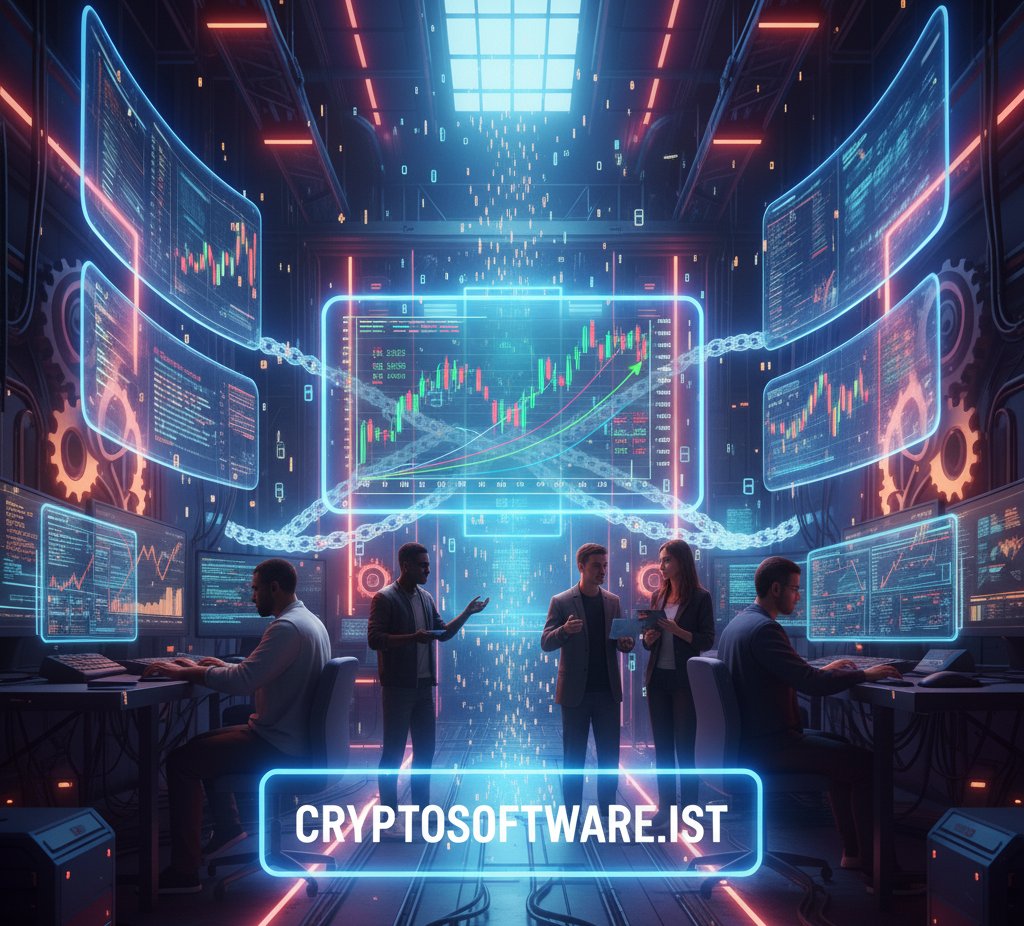 cryptosoftware1's tweet card. Kripto para borsası yazılımı ile güvenli ve kullanıcı dostu çözümler geliştirin. Bizim ile blockchain tabanlı borsa altyapınızı oluşturun.