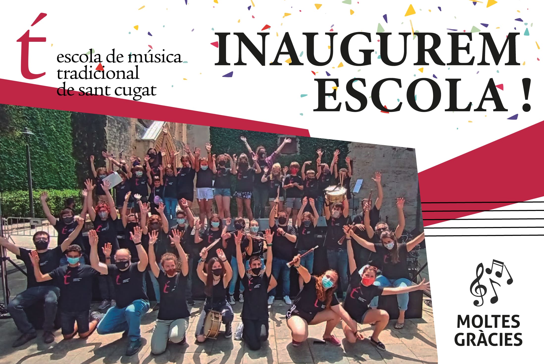 EEmtsc's tweet card. Després de 12 anys d'activitat, volem establir la nostra seu en un local de Sant Cugat per crèixer com a entitat. Hem llogat un local i l'estem condicionant, insonoritzant i adequant a l'activitat i...