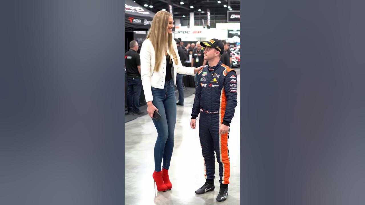 BombersTes39715's tweet card. #heightcomparison #tallmodel