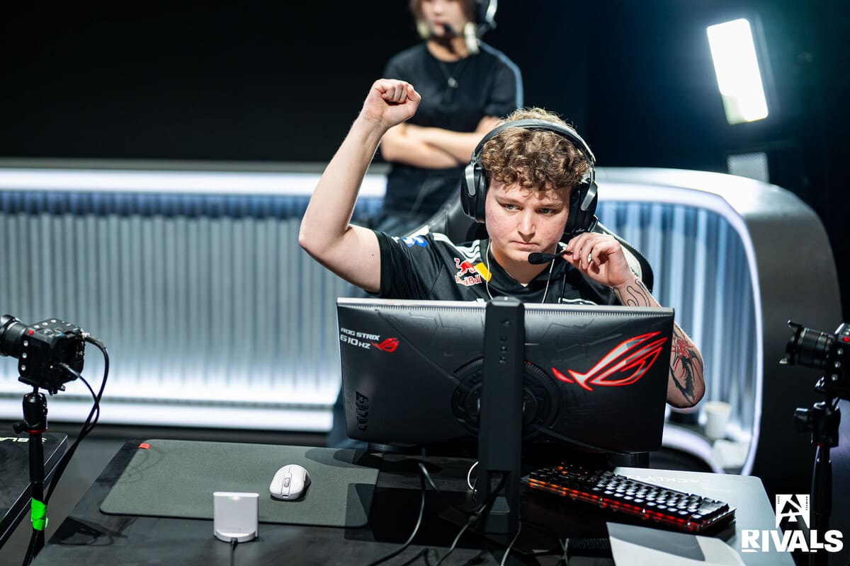 hotspawnCS's tweet card. FURIA just won their third consecutive trophy here at BLAST Rivals in Hong Kong after taking down Team Falcons in a 4 map series. Just at the final map, we