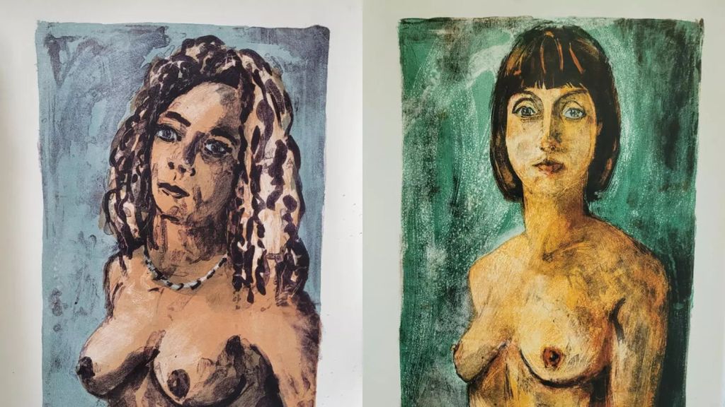 NOS's tweet card. Hoeveel mensen precies hun beklag deden over de naaktportretten, wil de gemeente niet zeggen. Volgens een woordvoerder waren het er "genoeg". 