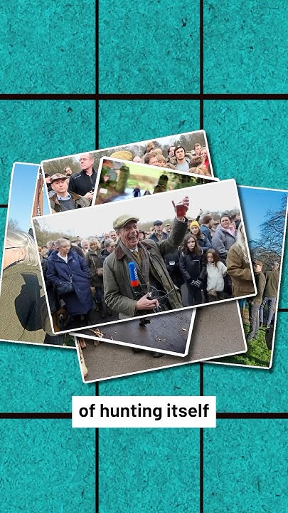 CharmaineScamm1's tweet card. How Farage uses hunting for political gain
