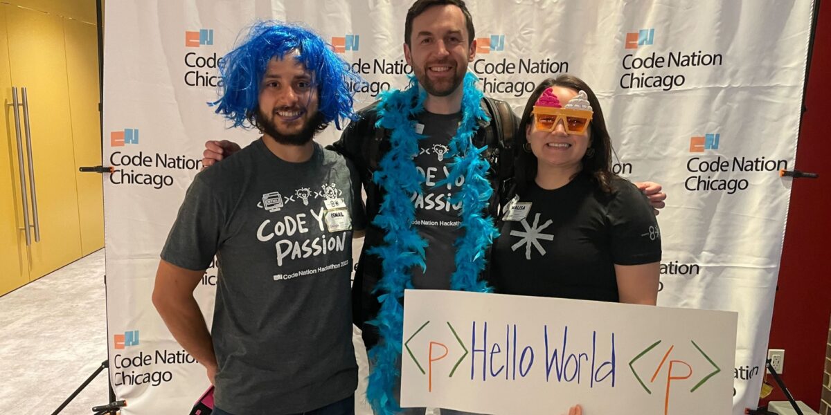 native_stack's tweet card. 8th Light supported Code Nation’s third annual hackathon, which provides experience and opportunities to educate and motivate Chicago-area high school students.