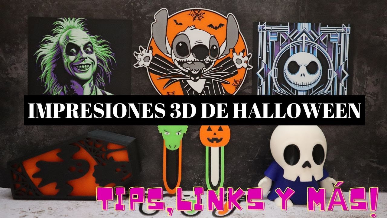 CaracterMaker's tweet card. ¡Idea para impresión 3D!: Impresiones 3D de Halloween #halloween...