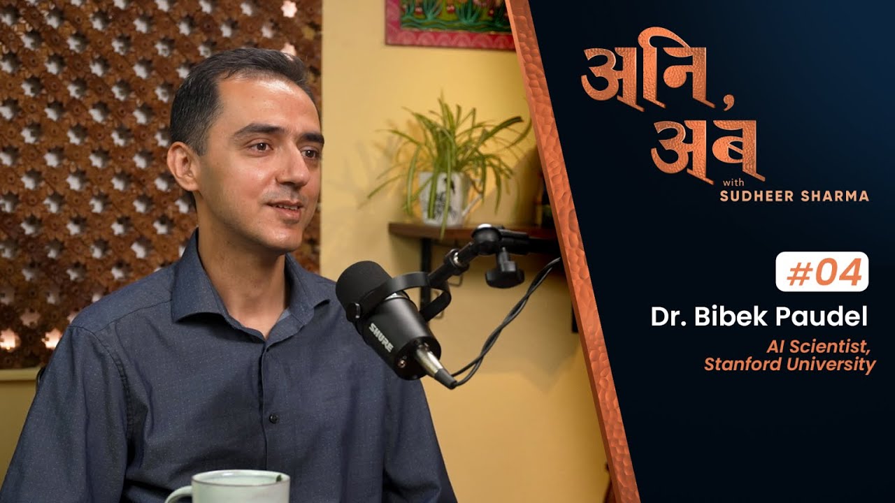 mahatsujit's tweet card. Dr. Bibek Paudel | अनि, अब with Sudheer Sharma | Ep.04