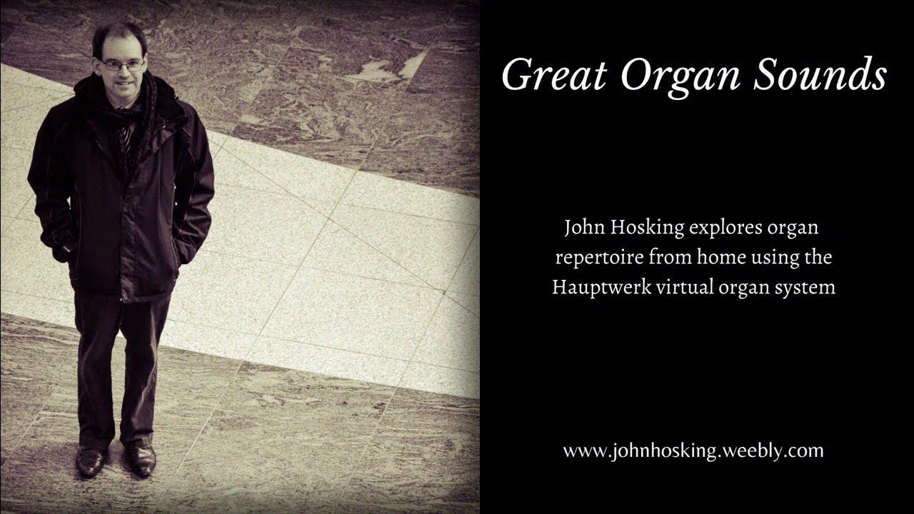 JohnHcomposer's tweet card. Organ Masterworks - a concert in celebration of Easter