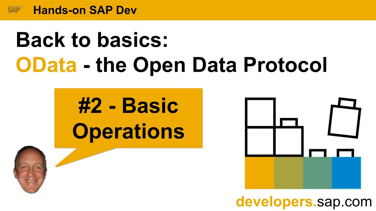sapopensource's tweet card. Back to basics: OData - the Open Data Protocol - Part 2 - Basic...
