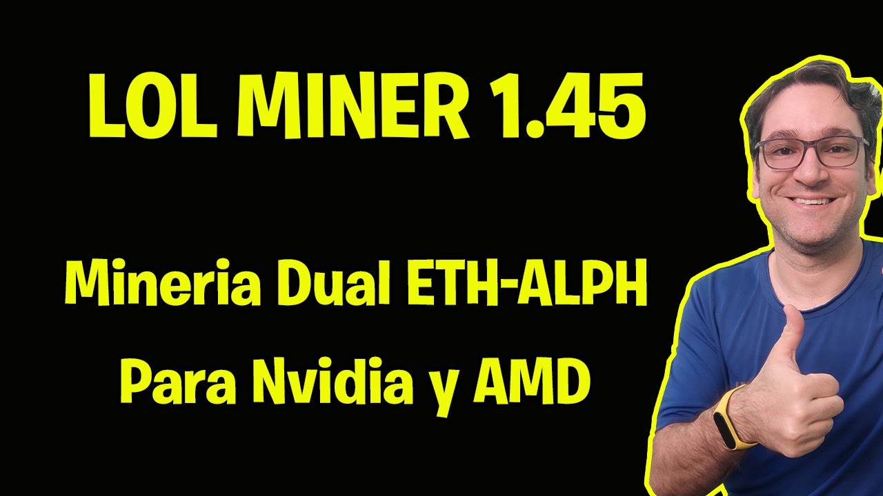 cryptossuper's tweet card. LOL MINER 1.45 MINERIA DUAL ETH ALPH PARA AMD Y NVIDIA
