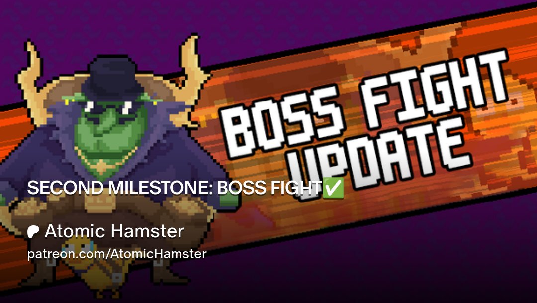 AtomicH_Dev's tweet card. Get more from Atomic Hamster on Patreon