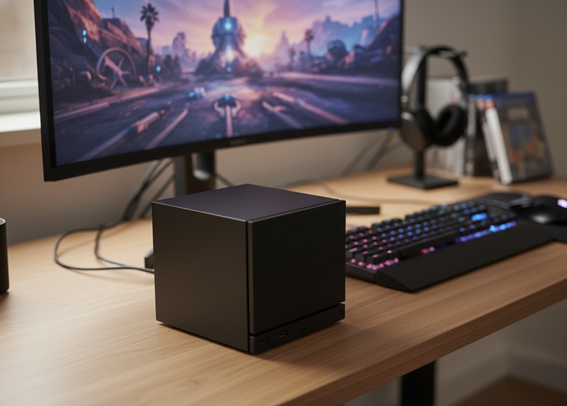 glitcheados_com's tweet card. Si la nueva Steam Machine de Valve saliera por 400 dólares, podría reventar el modelo de PS5 y Xbox. Analizamos cómo cambiaría el mercado de consolas.