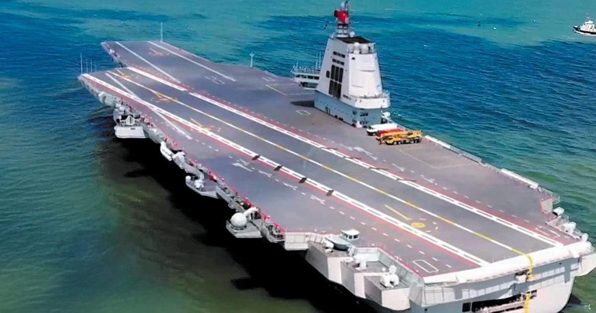 googol4u's tweet card. Exclusive: China sends its most advanced carrier into disputed waters near Korea Drills by the Fujian, Chinas top carrier, raise regional alarm over creeping military footprint near Korean Peninsula