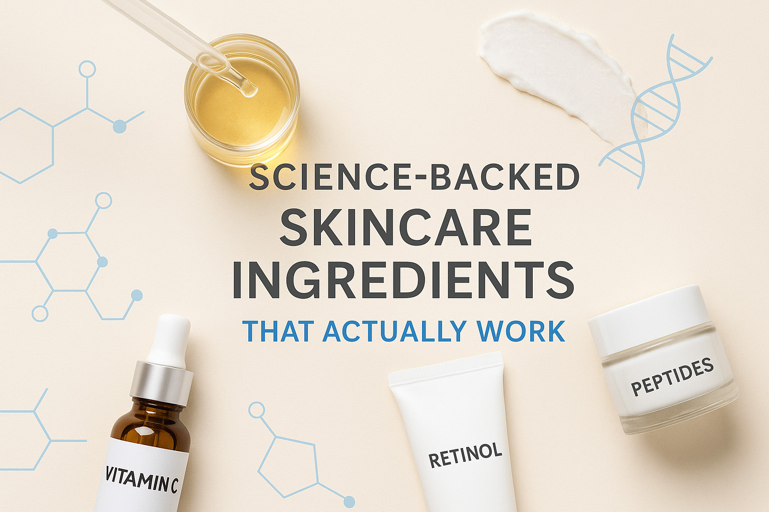 AgeDecoder's tweet card. Explore the most effective science-backed skincare ingredients — from retinol to peptides — proven to smooth wrinkles, boost collagen, and restore radiance.