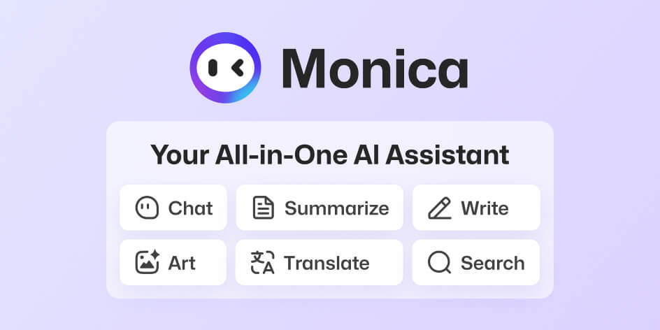 AnalysteFrPro's tweet card. Chat about anything with Monica, your ChatGPT API powered AI assistant. Get started for free and effortlessly create copywriting with over 80 templates. Let Monica help you compose and insert text...