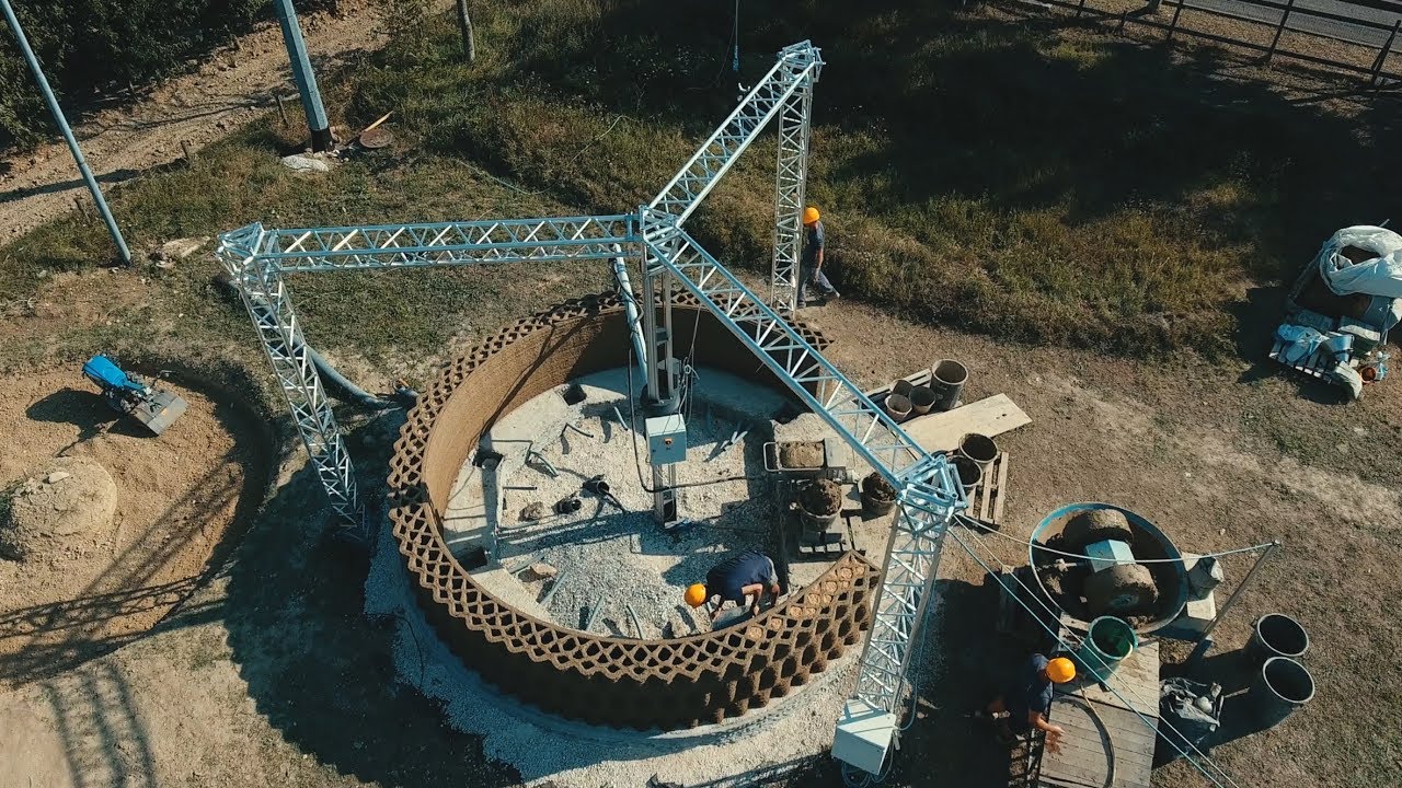 TheRobotRev's tweet card. 3D-printed house made from biodegradable materials | Architecture |...