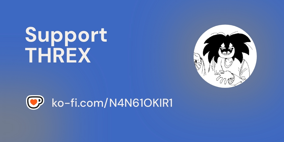 whosthrex's tweet card. Support THREX!