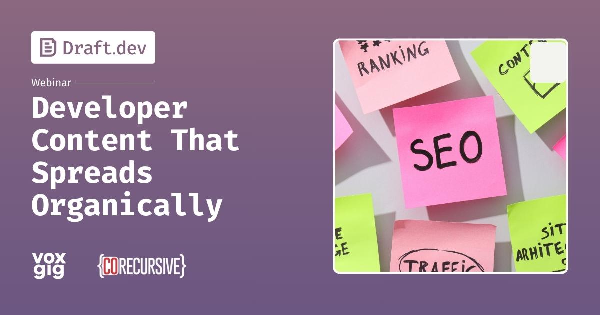 draftdev's tweet card. Learn proven strategies for creating technical content that developers actually share. Includes distribution tactics, community insights, and examples.