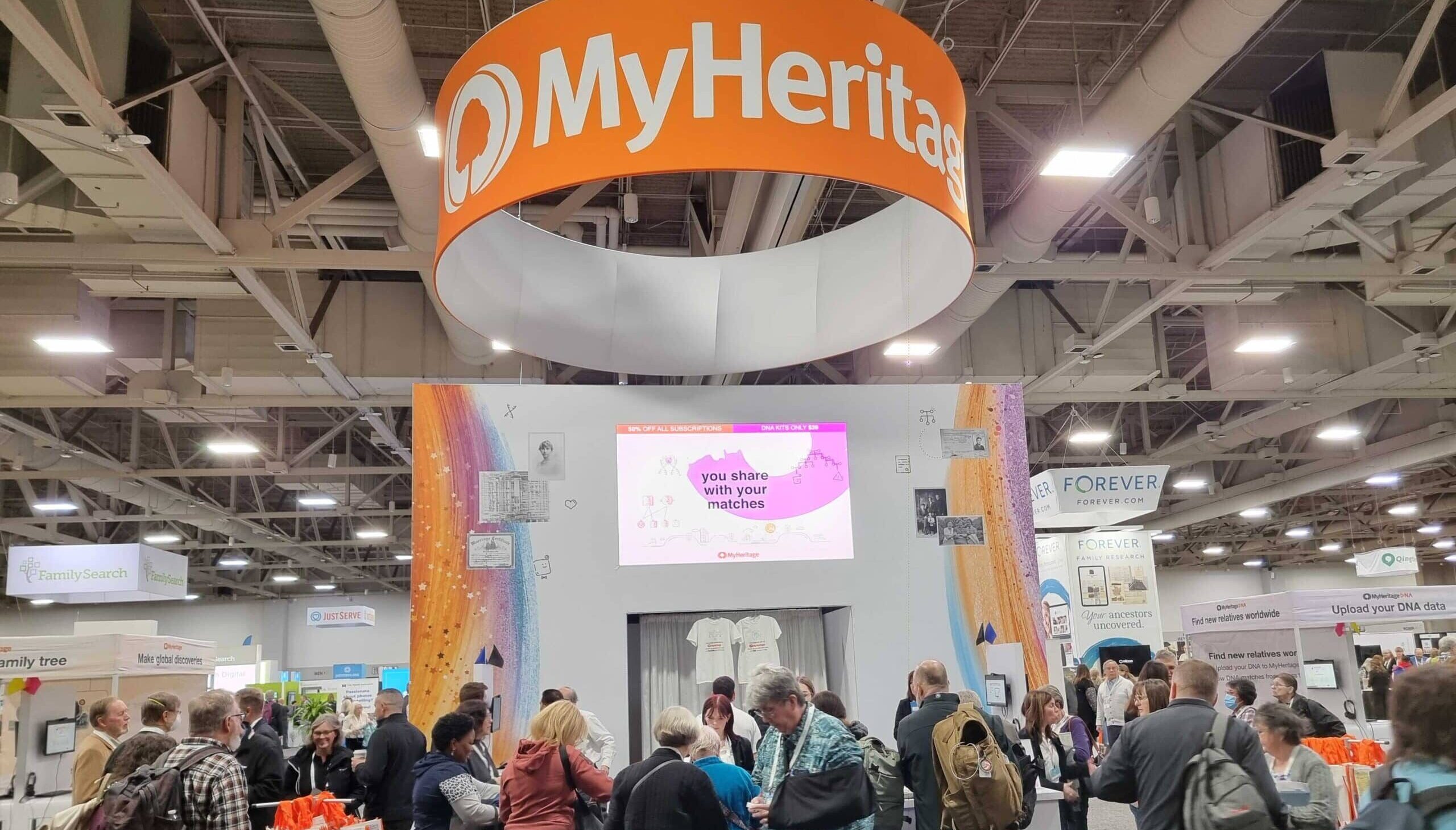 MyHeritage's tweet card. After an exhilarating few days at RootsTech 2024, the MyHeritage team is back, buzzing with the excitement and energy from one of the most significant