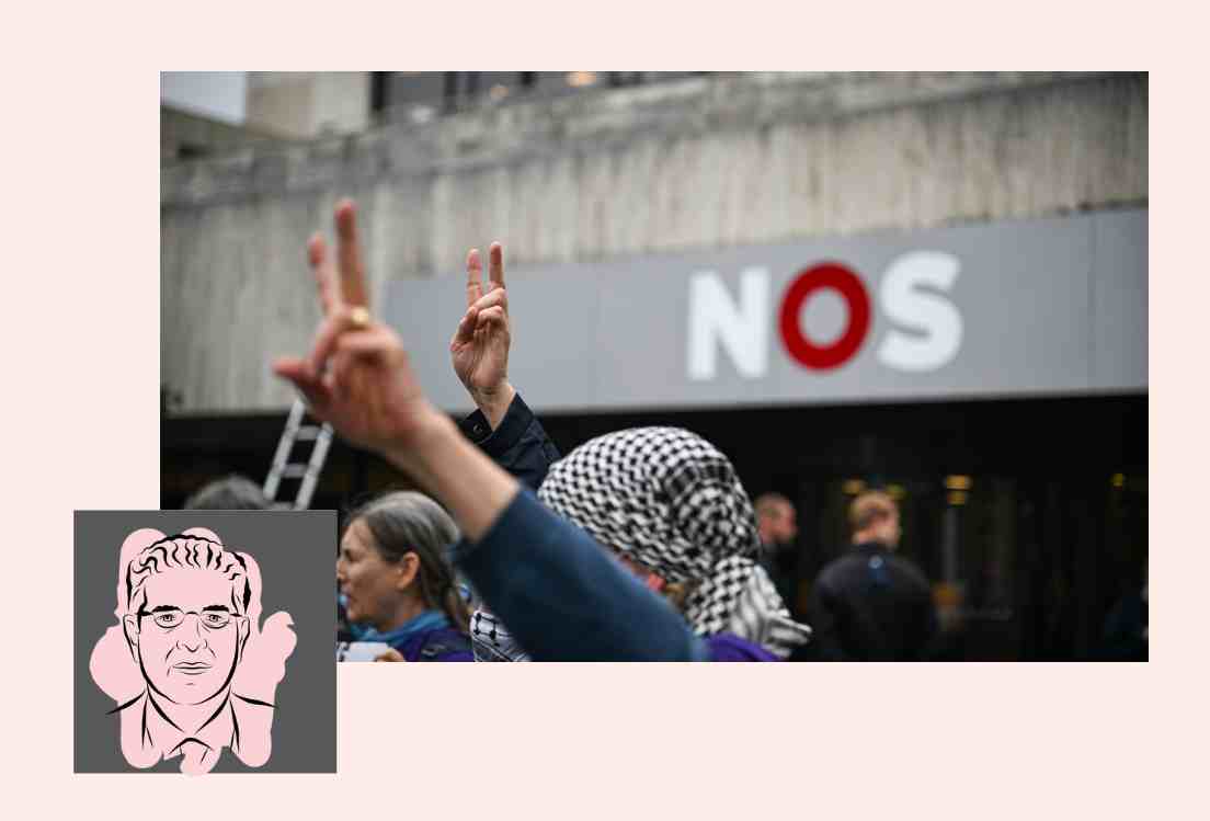 Repelsteeltje21's tweet card. Onderzoek roept vragen op over onpartijdigheid bij BBC en NOS in berichtgeving over Gaza. Hoe beïnvloedt dit vertrouwen in de media?