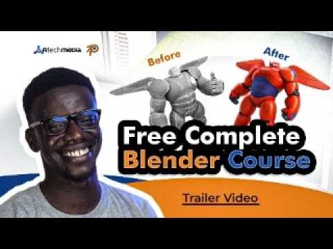 Ellydev0's tweet card. 3D ANIMATION FREE COURSE TRAILER ( 3D BBL-FULL TUTORAL LINK )