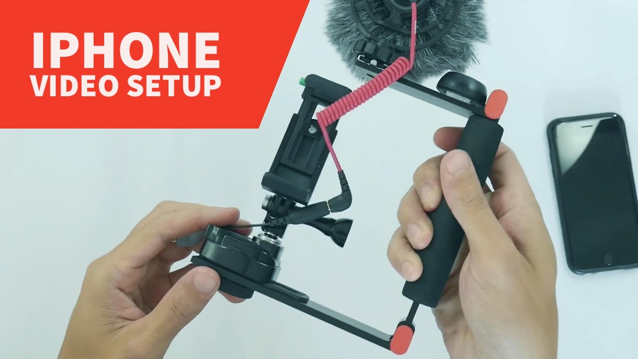 HMDProgrammer's tweet card. iPhone Video Recording (and vlogging) Rig