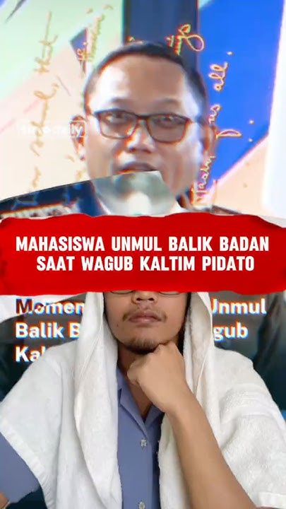 trisetyarso's tweet card. Viral! Mahasiswa UNMUL balik badan #dialektika #dialectique #prabowo...