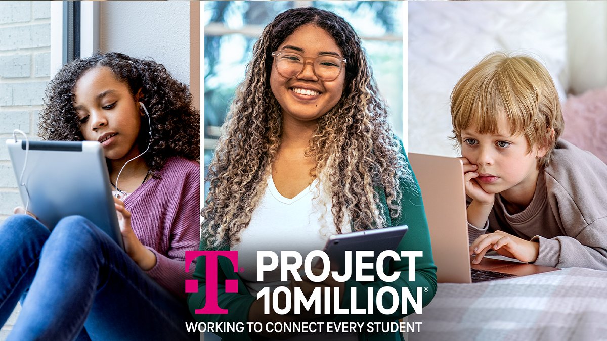 MegSetzer's tweet card. A new survey commissioned by T-Mobile reveals the steep costs of staying connected. Meet the student who says Project 10Million matters more than ever.