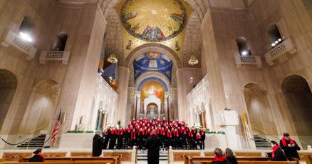 Justin_Diep_'s tweet card. Choir students from the University of Nebraska-Lincoln landed in Washington D.C. Friday morning to perform at President-elect Donald Trump’s second inauguration.