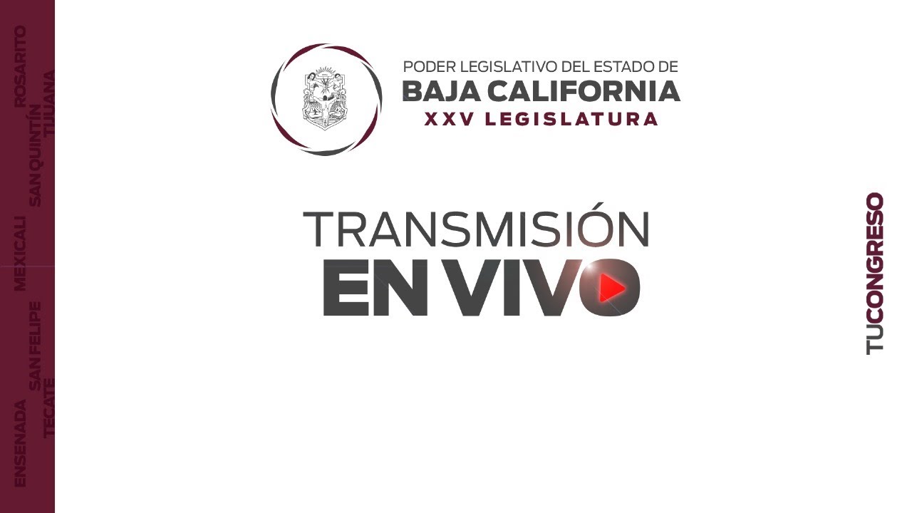 congresobc's tweet card. Sesión Ordinaria Ago-28-2025