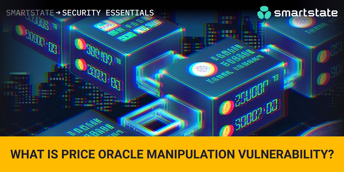 SmartStateTech's tweet card. To build a competitive DeFi project developers need to add interactions with external price data sources — price oracles — for their…