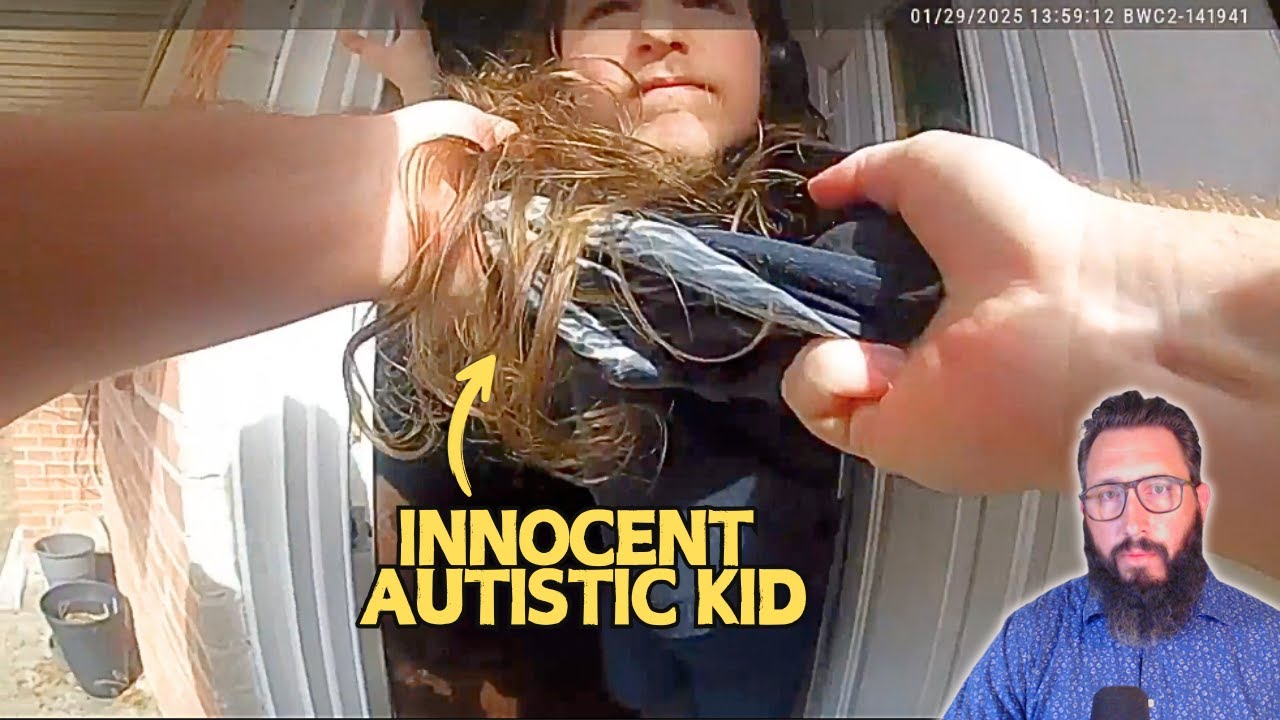 2018TrackHawk's tweet card. Cop Yanks Autistic Kid Out of His Home, Onto the Ground