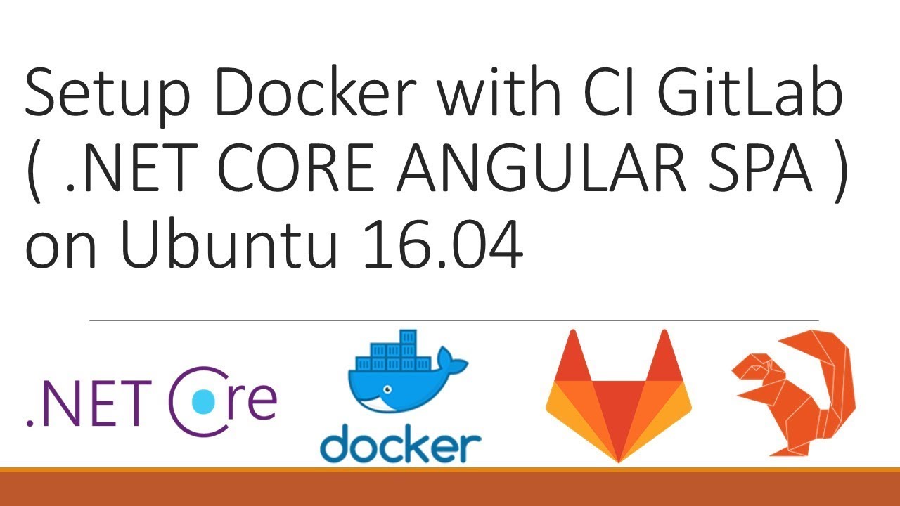 PossumLabs's tweet card. 3 - Setup Docker with CI GitLab ( .NET CORE ANGULAR SPA ) on Ubuntu...