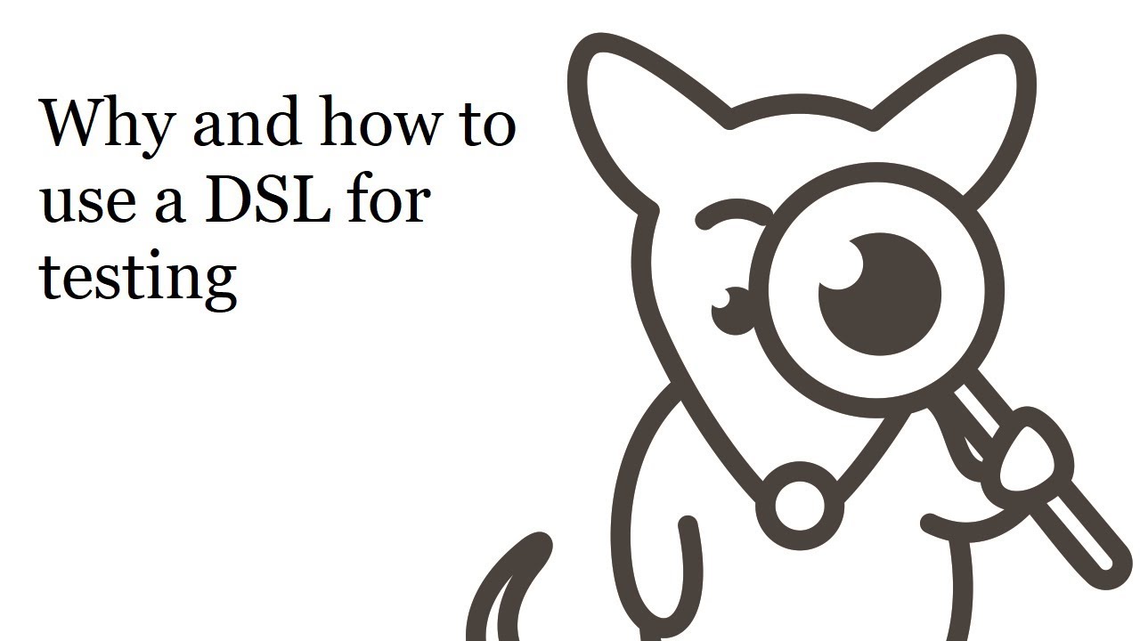 PossumLabs's tweet card. Why and how to use a DSL for testing