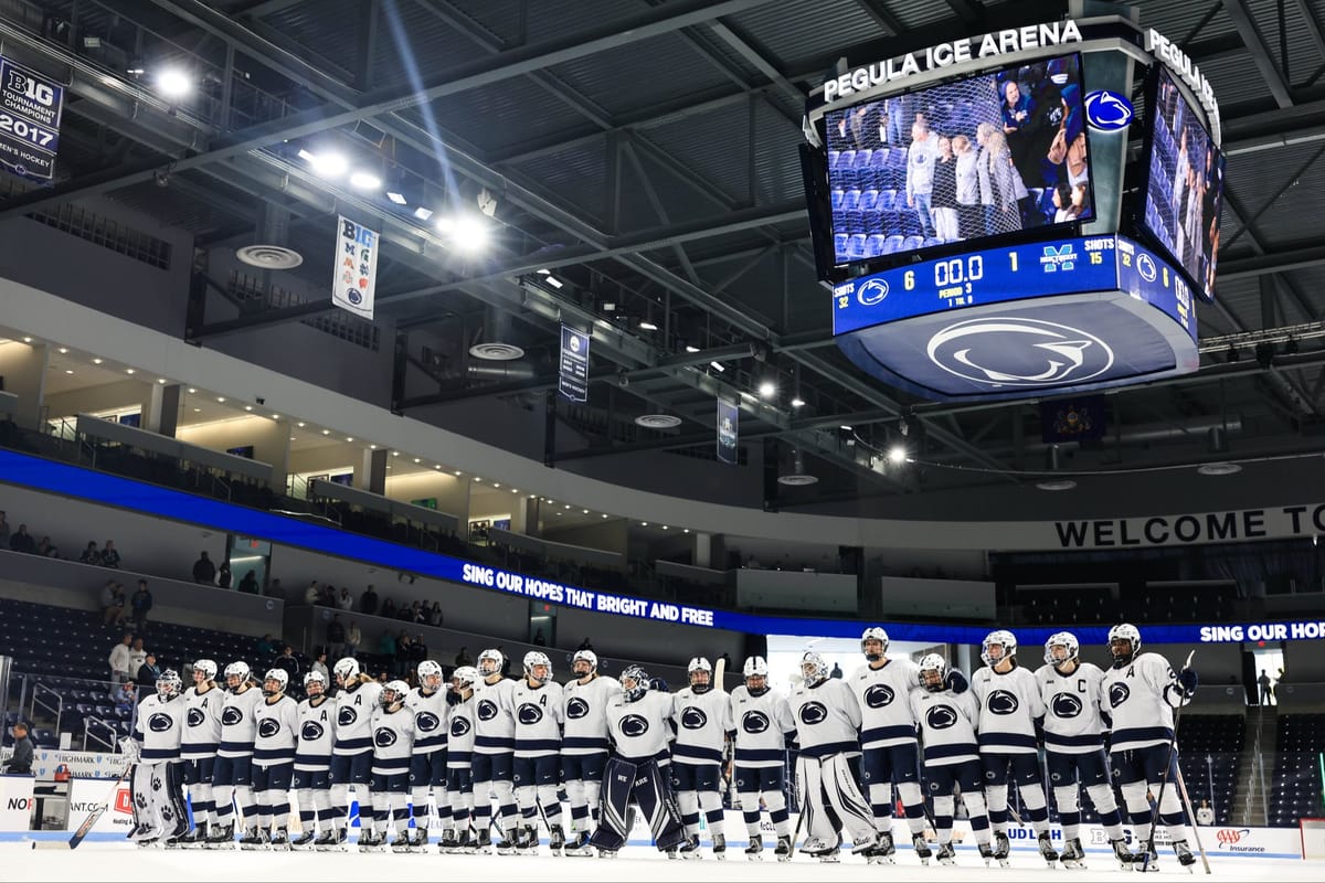 TheIceGarden's tweet card. Getting into the swing of things after the first full month of AHA hockey.