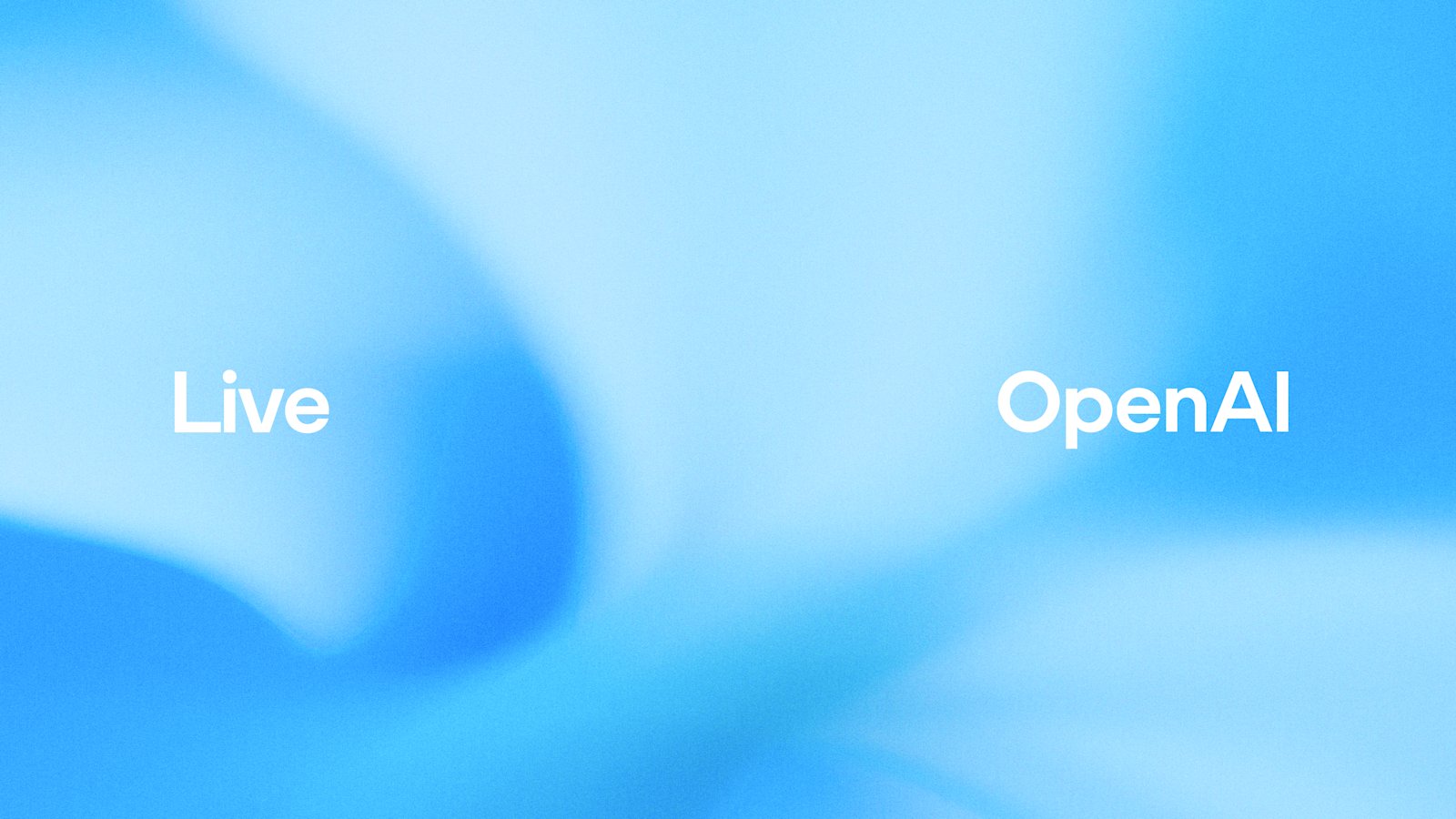 OpenAI's tweet card. Livestream