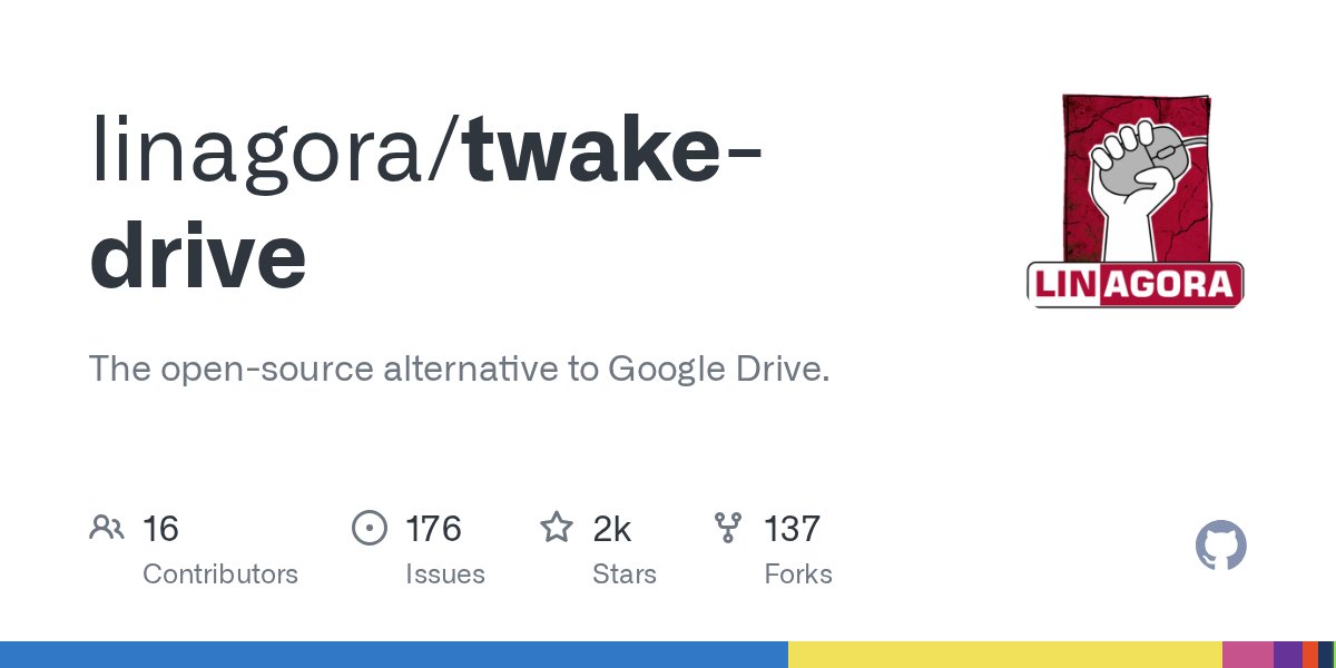 cristopher_devs's tweet card. The open-source alternative to Google Drive. . Contribute to linagora/twake-drive development by creating an account on GitHub.