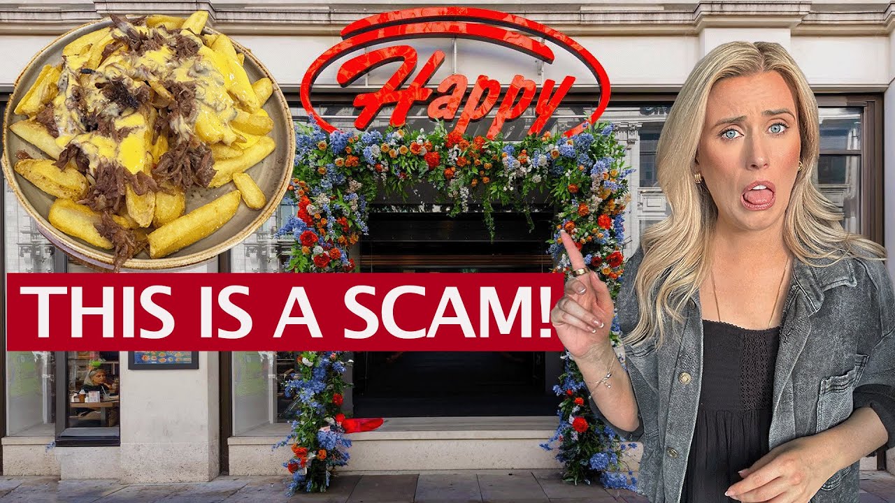 mstefanov's tweet card. The BEST RESTAURANT In London Is A Scam! WARNING!