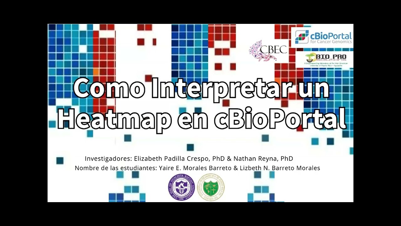 CellBioEd's tweet card. Cómo visualizar e interpretar "heatmaps" de datos clínicos en...