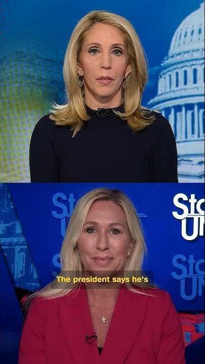 HelpFindTruth's tweet card. MTG on what caused explosive rift with Trump