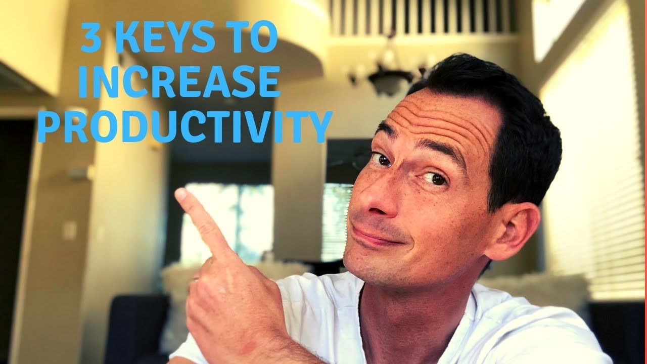 jeffmoors's tweet card. 3 Tips to Increase Productivity