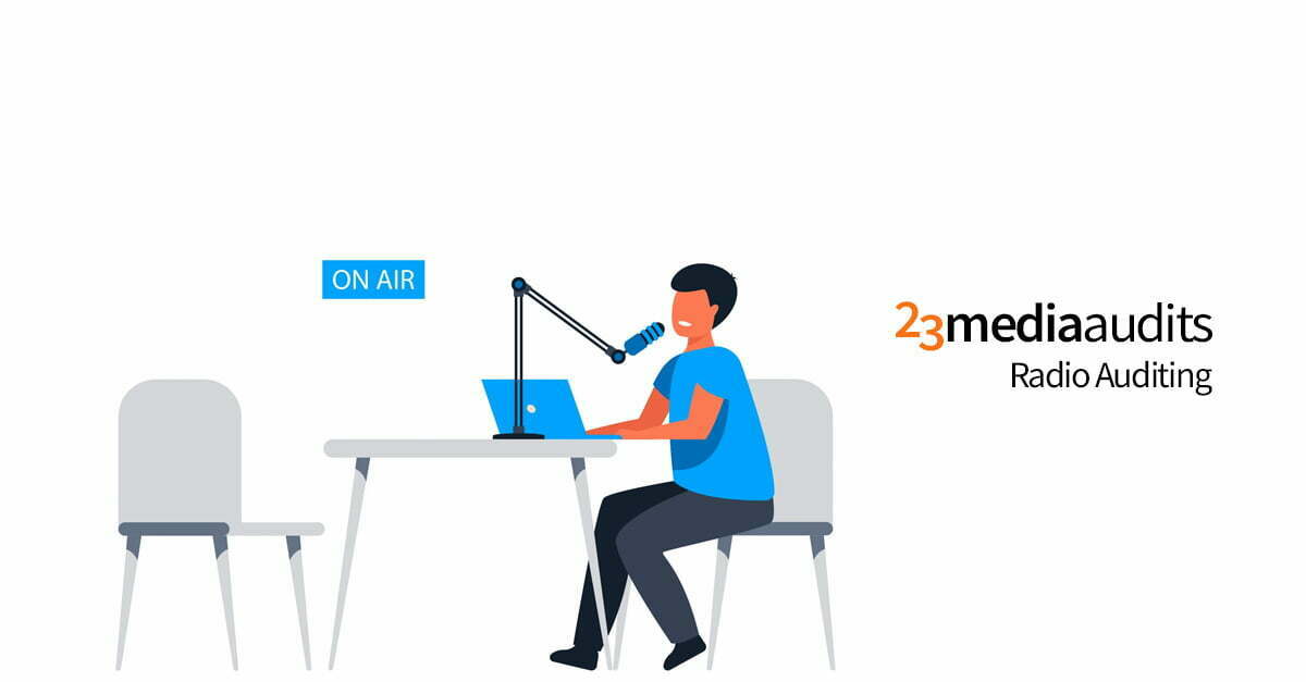23MediaAudits's tweet card. Our Radio Audit Benchmarks All Regional & National Stations.