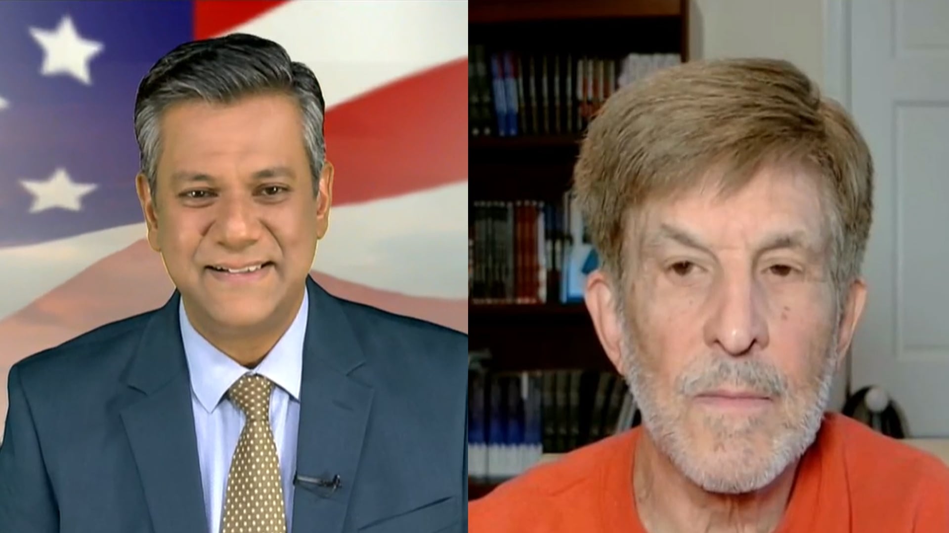 SJMMJS's tweet card. In today's episode of US Election Watch, Professor Allan Lichtman, who has accurately predicted nine of the last 10 elections since 1984, stands by his presidential prediction of Kamala Harris...