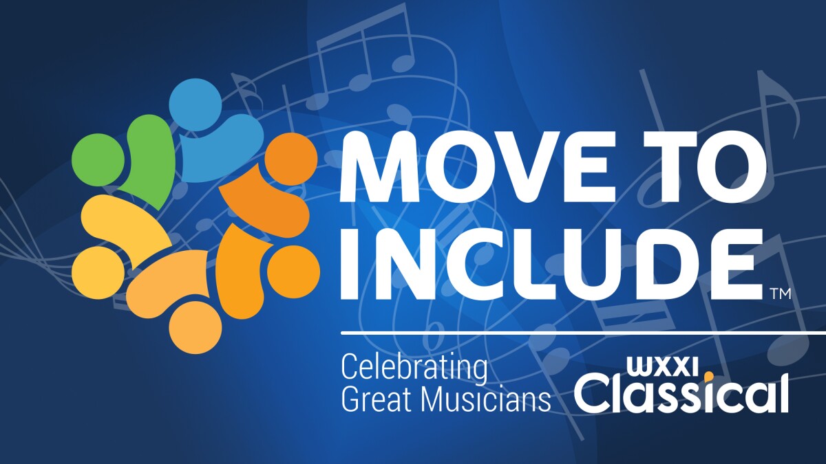MovetoInclude's tweet card. Dialogue on Disability, the week-long spotlight initiative takes place January 22-28, 2024. Tune in to learn more about seven musicians.