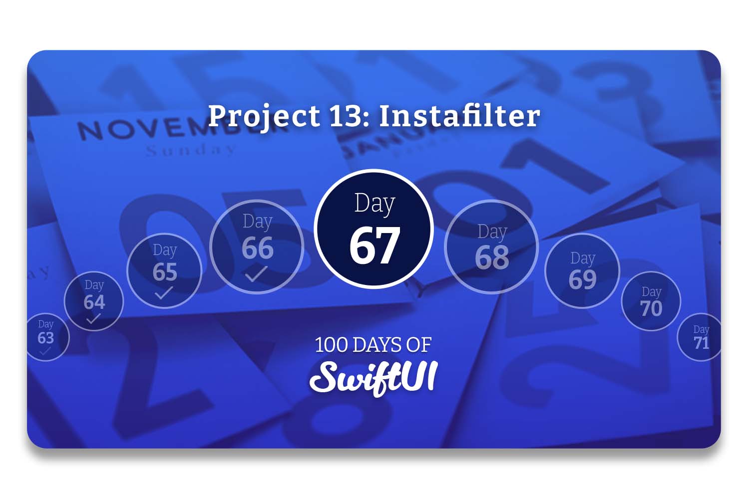 WalterScazzosi's tweet card. Follow the 100 Days of SwiftUI and learn to build apps for free.