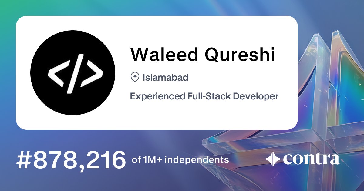 devolution007's tweet card. Connect with next-gen talent and tools to get work underway. Hire more independents. Start more projects. Get more creative.