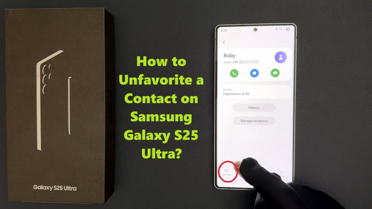 TechMeSpot's tweet card. How to Unfavorite a Contact on Samsung Galaxy S25 Ultra?