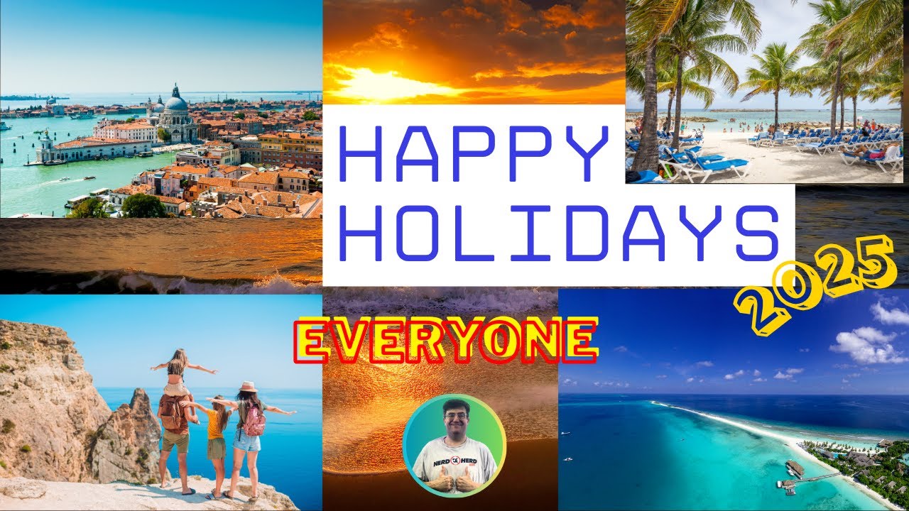 DBLiveTECH's tweet card. Happy Holidy 2025 #contentcreator #dblivetech #youtuber