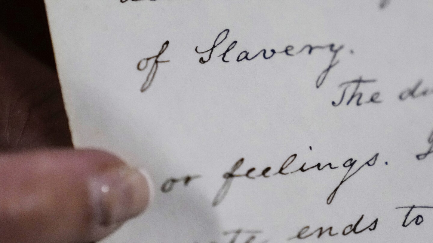 MusingsOnChrist's tweet card. A volunteer searching the archives of the American Baptist in Massachusetts has found a nearly 180-year-old document shedding light on the church's support for ending slavery.