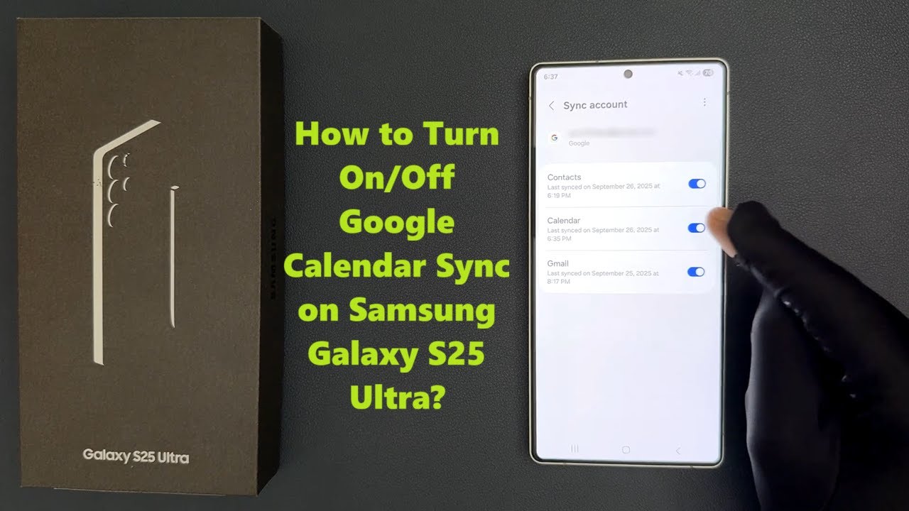 TechMeSpot's tweet card. How to Turn On/Off Google Calendar Sync on Samsung Galaxy S25 Ultra?